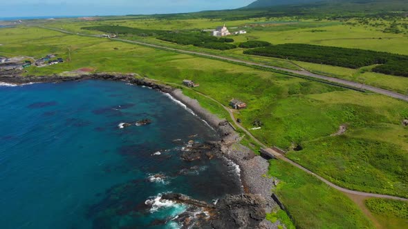 Rishiri Island coastline