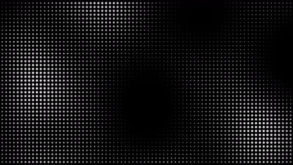 Animated halftone overlay