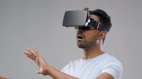 Man in Virtual Reality Headset or Vr Glasses 52