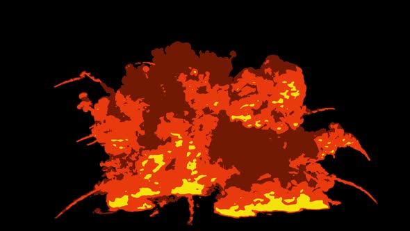 Cartoon flash Explosions And Blasts. Explosion Spark  alt