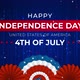 Happy 4th Of July Video With Confetti, Glitter, Decoration And Stars - VideoHive Item for Sale