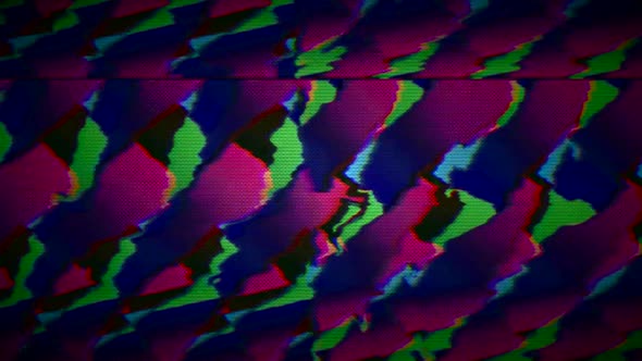 Transforming Geometrical Cyberpunk Elegant Iridescent Background