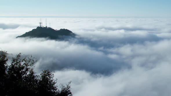 Fog Covering Los Angeles