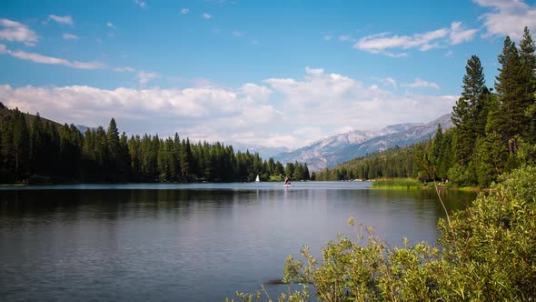 Lake and Clouds Time Lapse