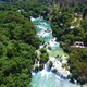 Krka Waterfalls in National Park in Croatia, aerial footage in 4K - VideoHive Item for Sale