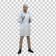 Male doctor describing two different pills, Alpha Channel - VideoHive Item for Sale