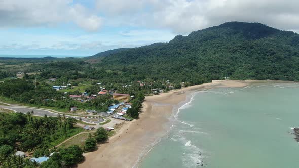 Prawn Fish Farm Aerial