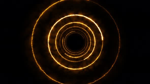 Golden Portal background