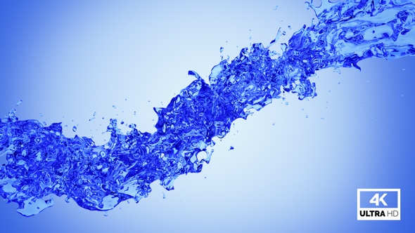 Twisted Blue Water Splash V2 alt