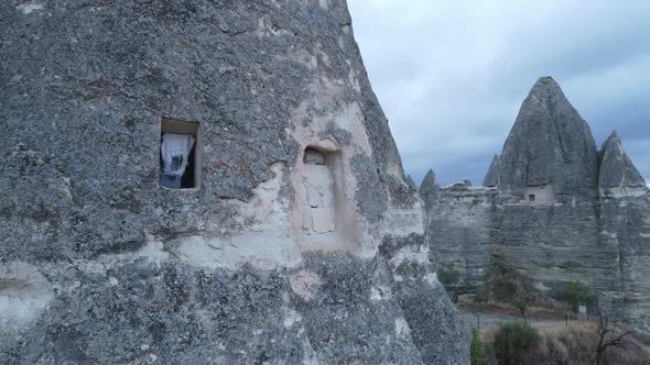 Aerial View Cappadocia Landscape