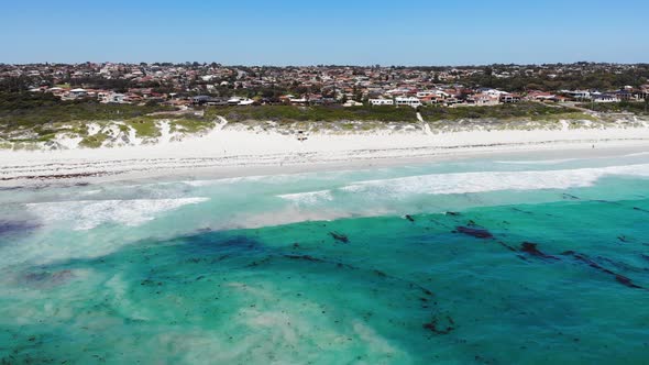 Aerial View of a Coastline in Australia