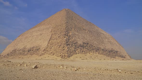 The Bent Pyramid Is an Ancient Egyptian Pyramid Located at