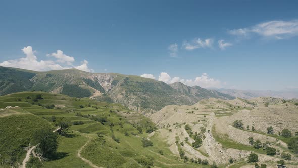 Amazing landscape with beautiful valley