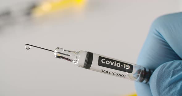 Vaccine In Syringe