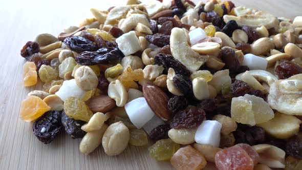 Mixed Dry Nuts And Fruits
