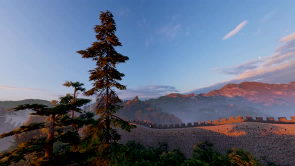 Sunrise on the Great Wall