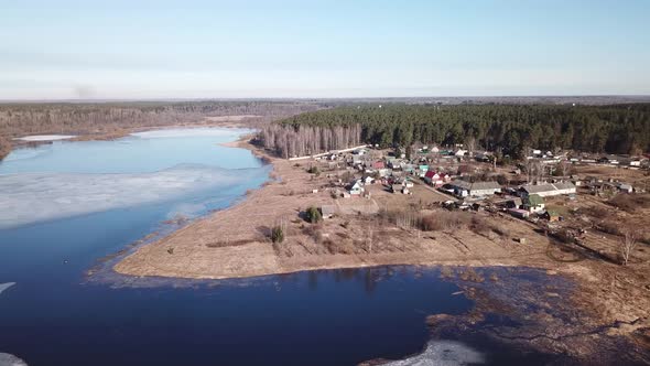 Spring Landscape Of Shevino Lake 34