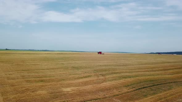 Grain Harvesting Combine