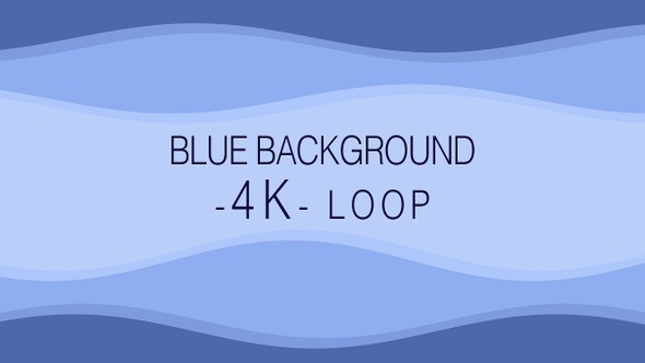 Blue Wavy Background 4K