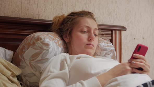 Young Woman With Smartphone