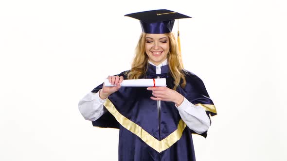 Woman College Graduate