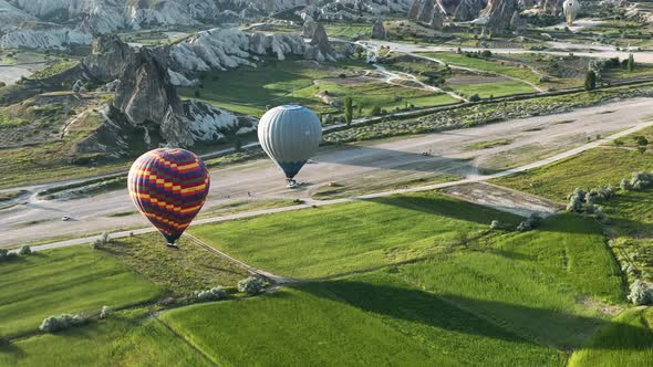 The Cappadocia region of Turkey is the most popular location in the world for hot air ballooning.