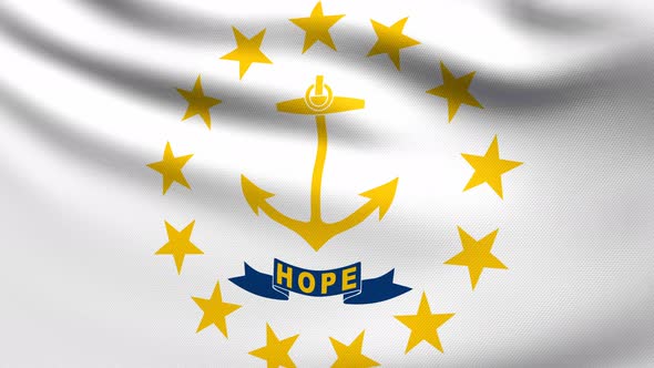 Rhode Island Flag 4K