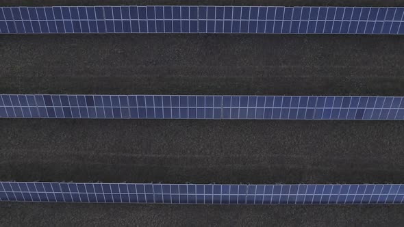 Air View Solar Power Plant