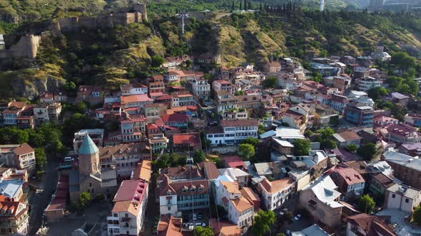 Cable Car In The Old City