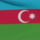 Flag Azerbaijan Patriotism National Freedom Seamless Loop - VideoHive Item for Sale