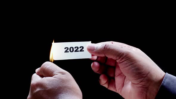 Burning Paper Writing Year 2022 