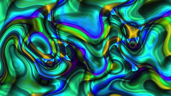 Abstract Colorful Glow Liquid Graphics Motion