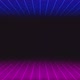 Infinite blue and pink neon grid rotation with copy space - VideoHive Item for Sale