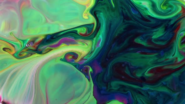 Abstract Colorful Sacral Liquid Waves Texture 861