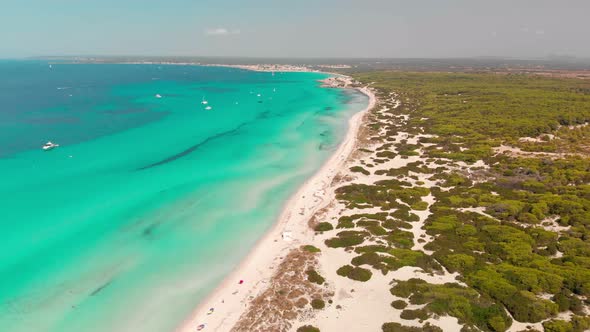 Mallorca Es Trenc ses Arenes beach, Spain