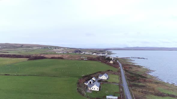 Isle of Islay Aerial and Loch Indaal