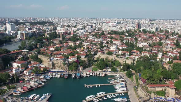 Sea Port in Antalya, Turkey