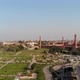 Drone View of BADSHAHI MASJID - Mughal era Mosque in PUNJAB(LAHORE), PAKISTAN - VideoHive Item for Sale