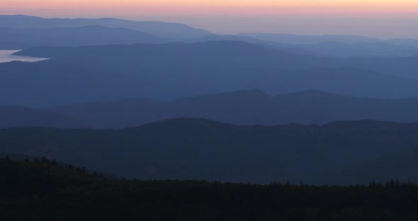 The Mont Aigoual, Gard department, the Occitan, France.