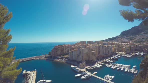 Boats And Yachts In Monaco Port 2