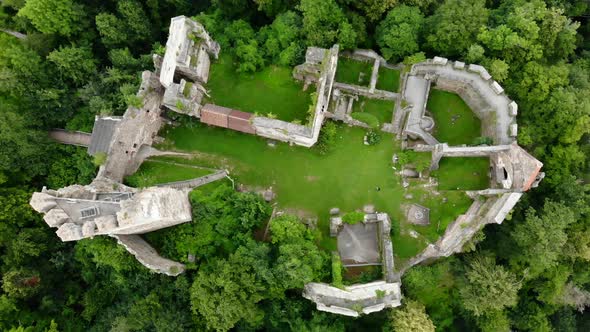 Drone Video of an Castle in Austria