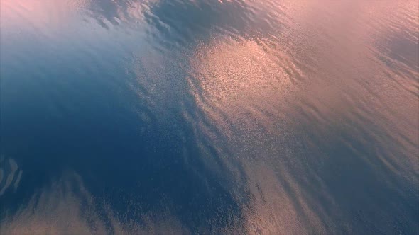 Sea on Vesteralen islands in Norway