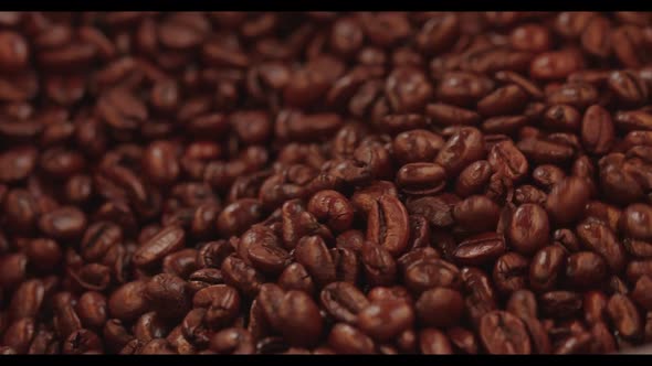 Mix The Coffee Beans In A Roaster.