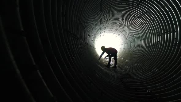 Water Through Pipe