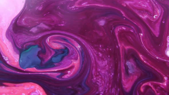 Swirling And  Liquid Explosion Paint Texture