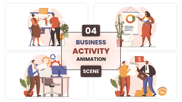 Business Activity Concept Illustration