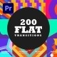 Flat Transitions - VideoHive Item for Sale