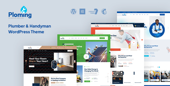 Ploming – Plumber & Handyman WordPress Theme – 0 Sold!