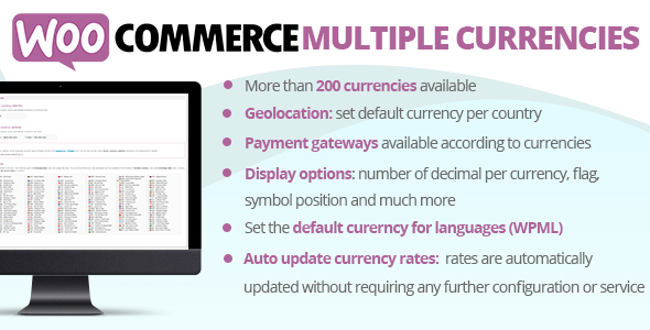 WooCommerce Multiple Currencies