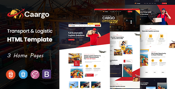 Caargo – Transport & Logistics HTML Template – 0 Sold!